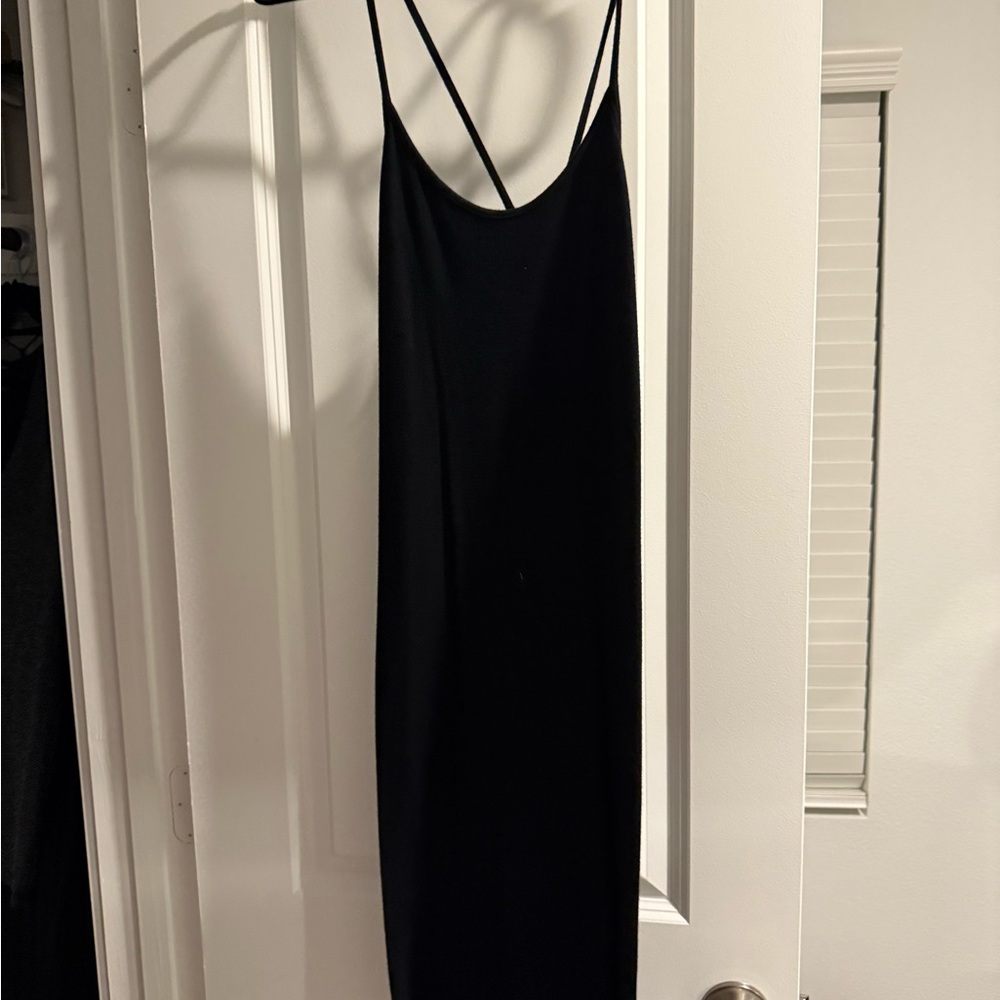 Forever 21 Black Backless Dress
